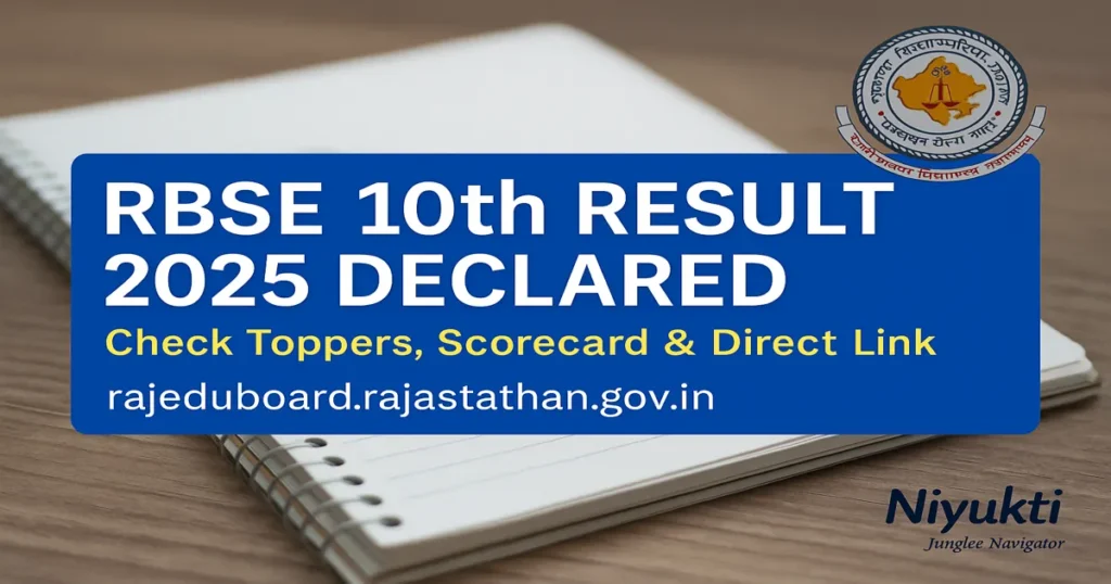 RBSE 10th Result 2025 Declared at rajeduboard.rajasthan.gov.in – Check Toppers, Scorecard & Direct Link 2 rbse 10th result 2025