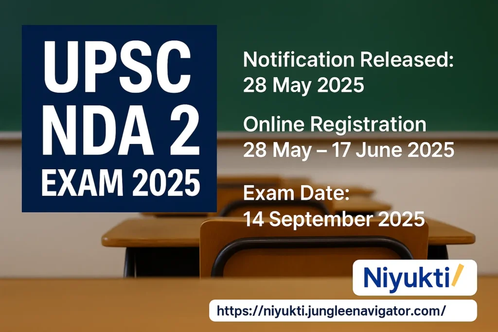 UPSC NDA 2 Exam 2025 Notification, Apply Dates, Eligibility 1 UPSC NDA 2 Exam 2025