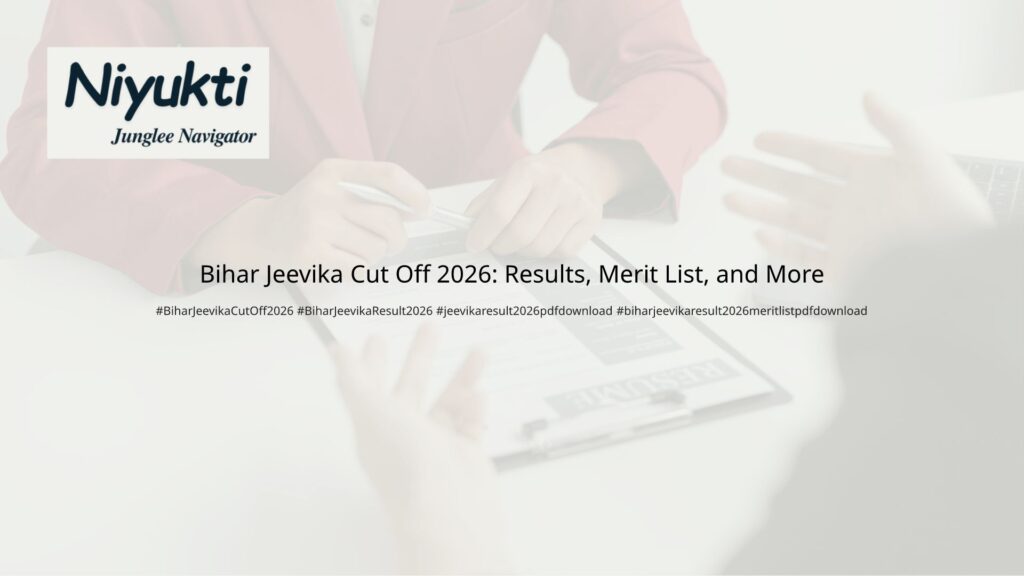Bihar Jeevika Cut Off 2026: Results, Merit List, and More